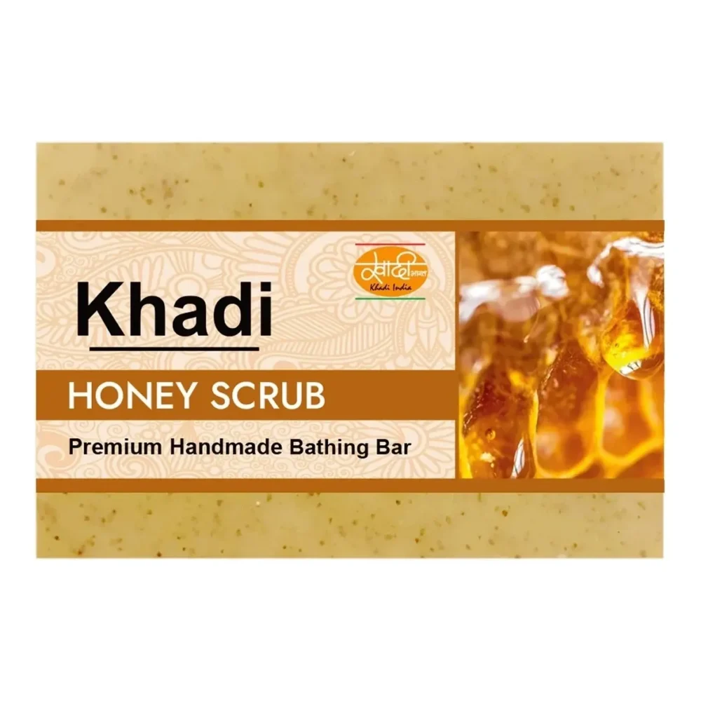 Khadi Premium Soap Honey Scrub