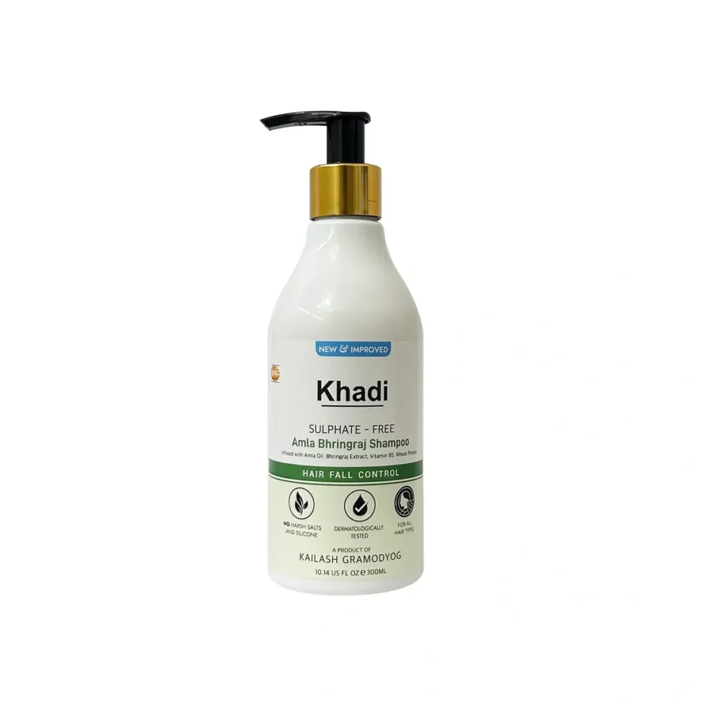 Khadi Sulphate Free Shampoo Amla Bhringraj